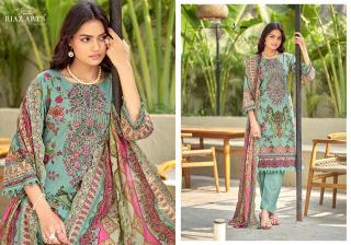 Riaz arts bin saeed cotton dress material wholesale rate